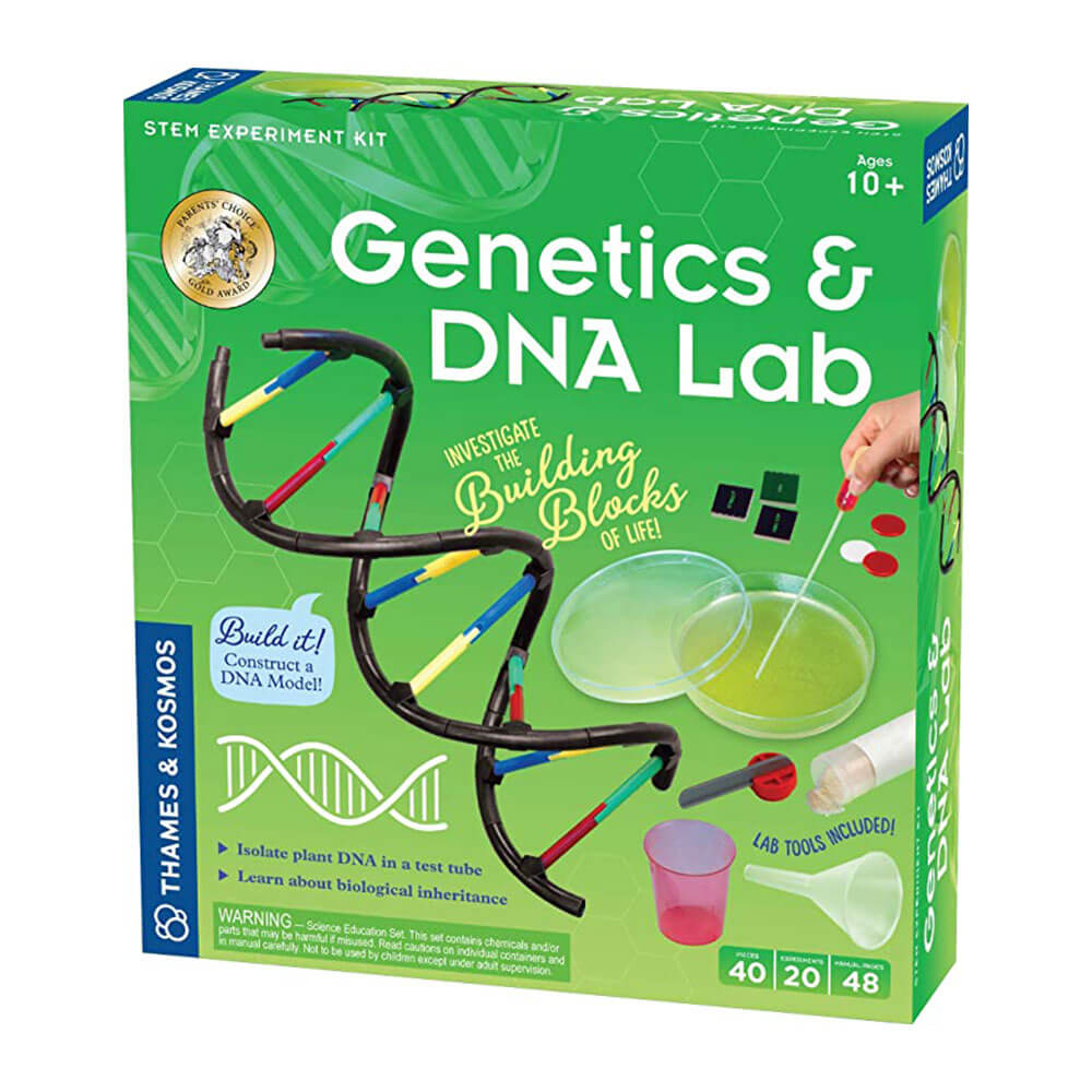 Tames & Kosmos Genetics & DNA Lab Science Kit Science