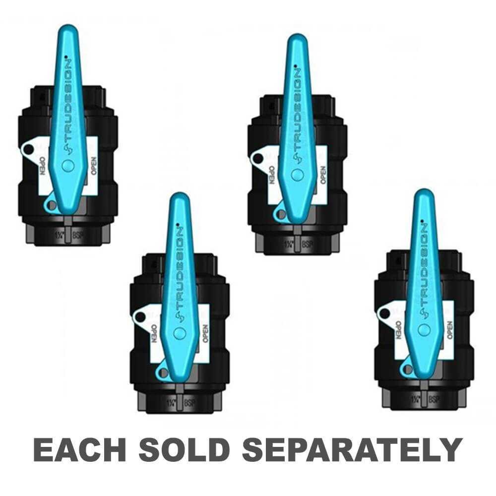 Vanne à billes manuelle de TrudeSign