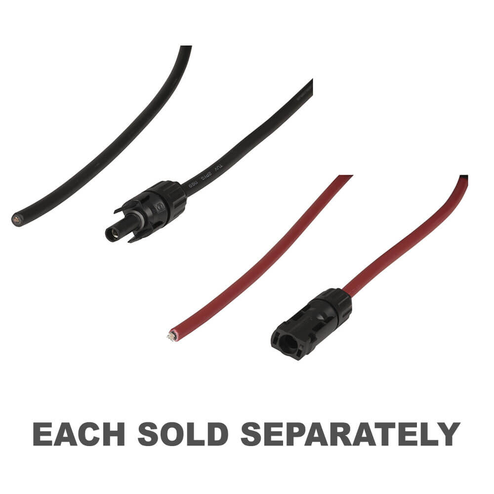 Câble d'alimentation PV préfabriqué avec extrémité nue 2m