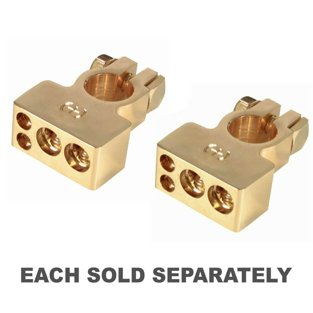 4 bornes de batterie de fil