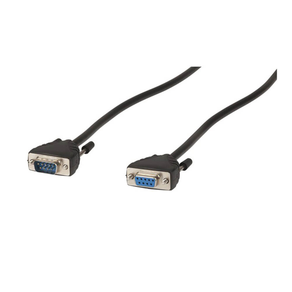 DB9 Plug to Socket Serial Computer Câble de souris 1,8 m