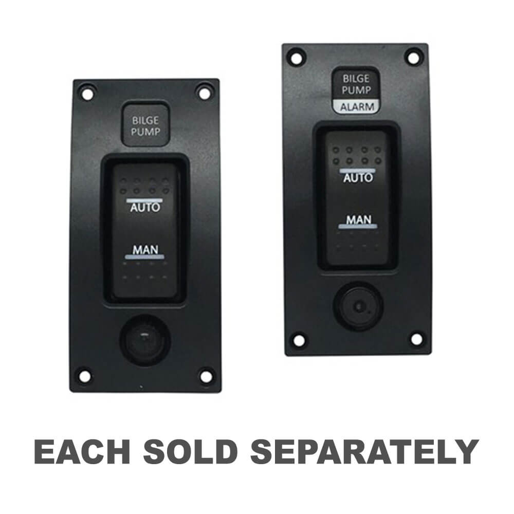 Panneau d'interrupteur de pompe à cale