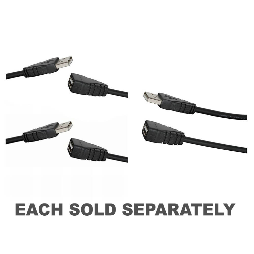 USB 2.0 Type-A Plug To Socket Cable 1PC