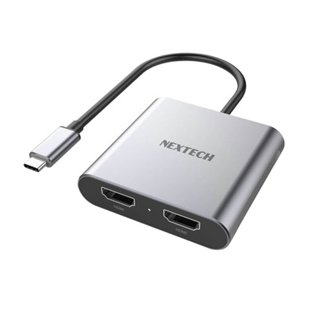 Convertisseur NEXTECH TYPE-C à double HDMI 2.0