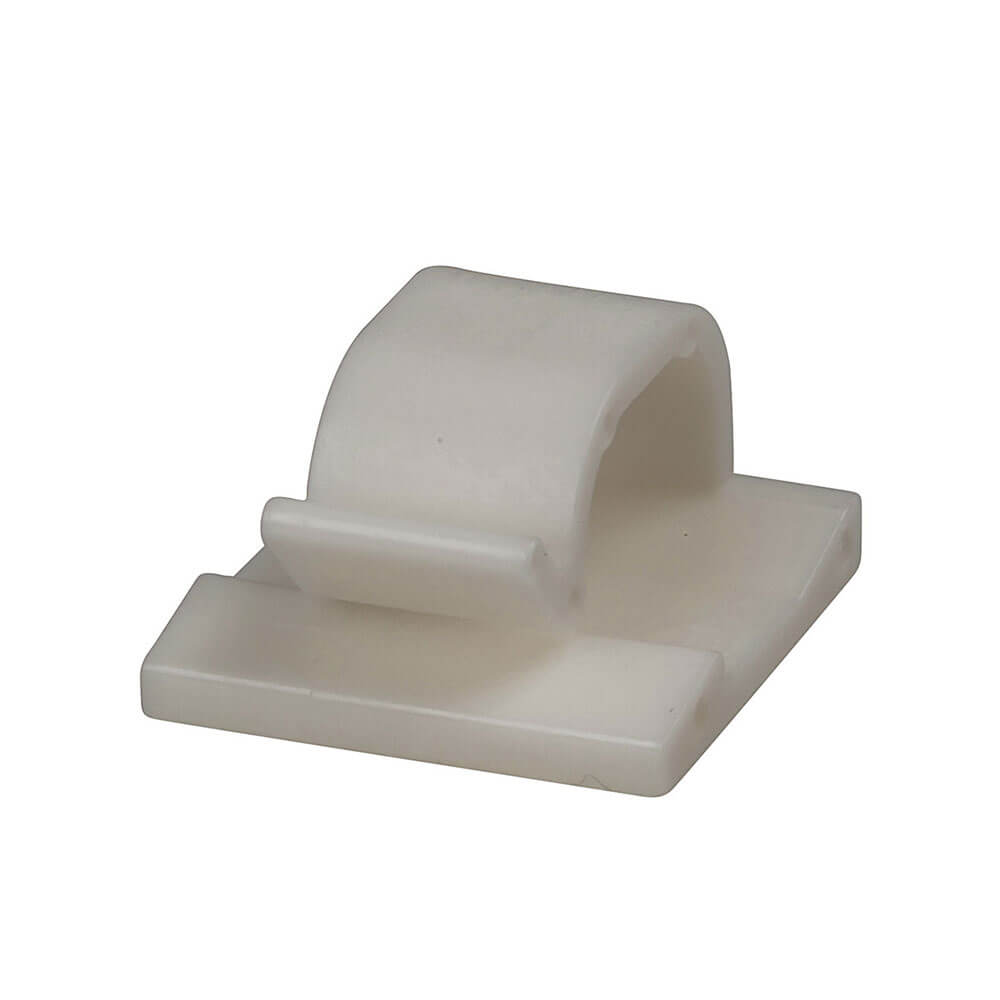 Support de câble adhésif 25pcs (12x8 mm)