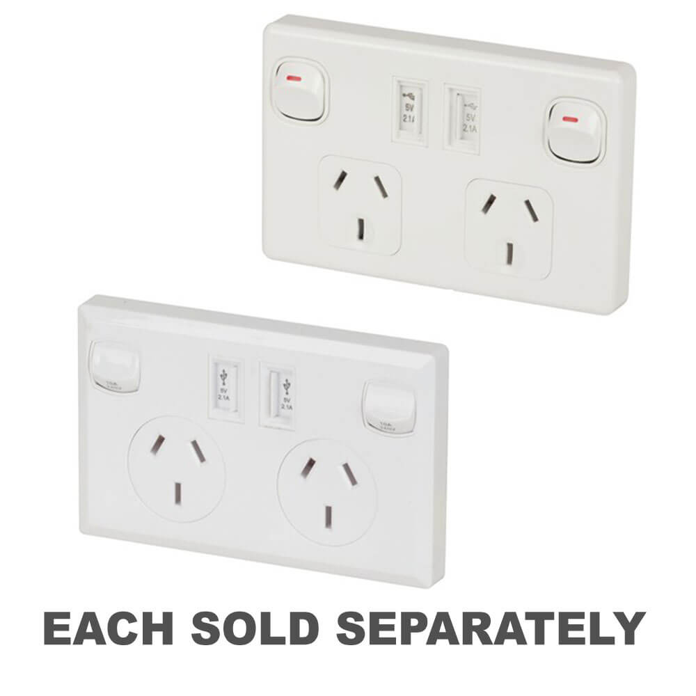 Double Power Point GPO avec les ports USB (10A)