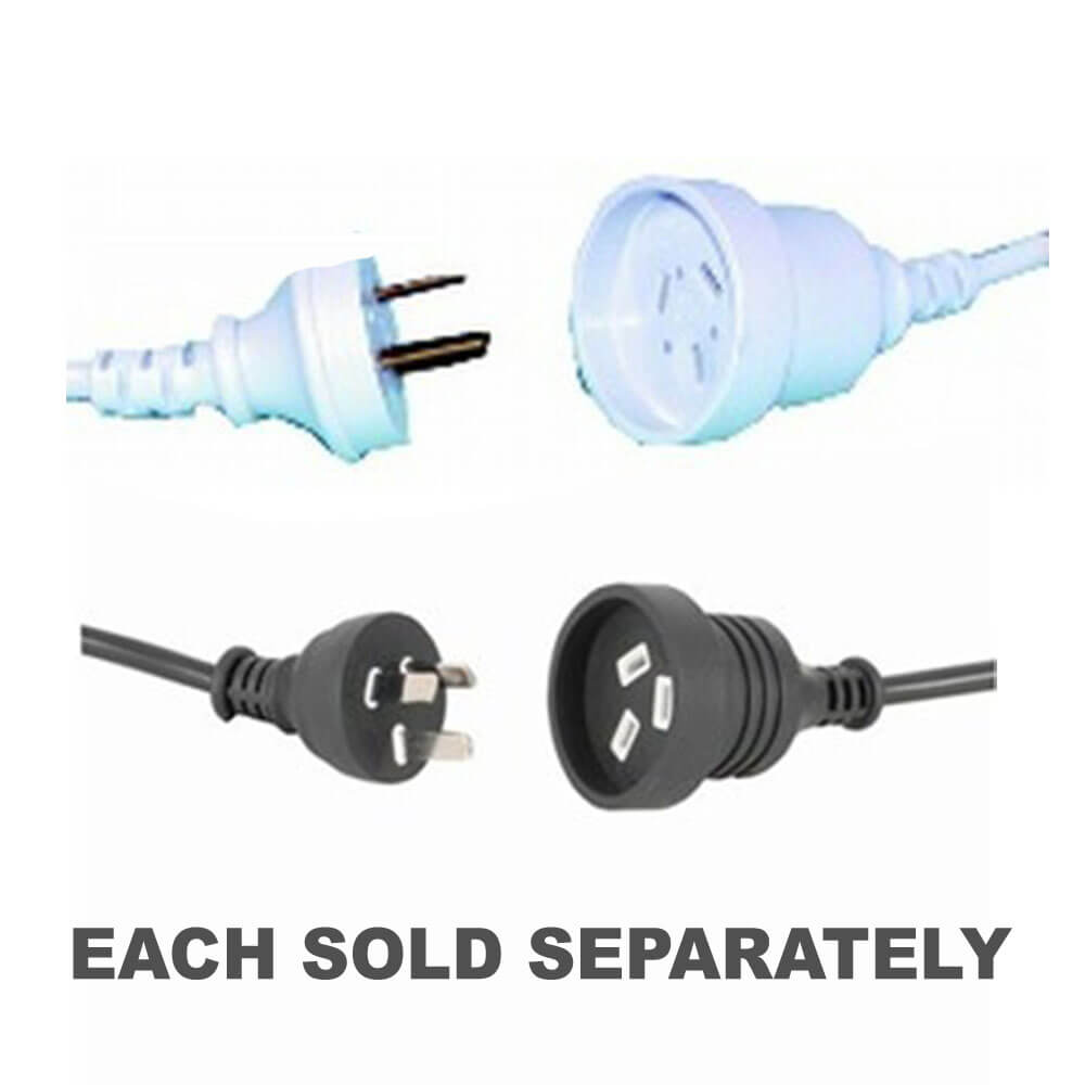 Câble d'extension secteur avec bride 240V 10A (5m)