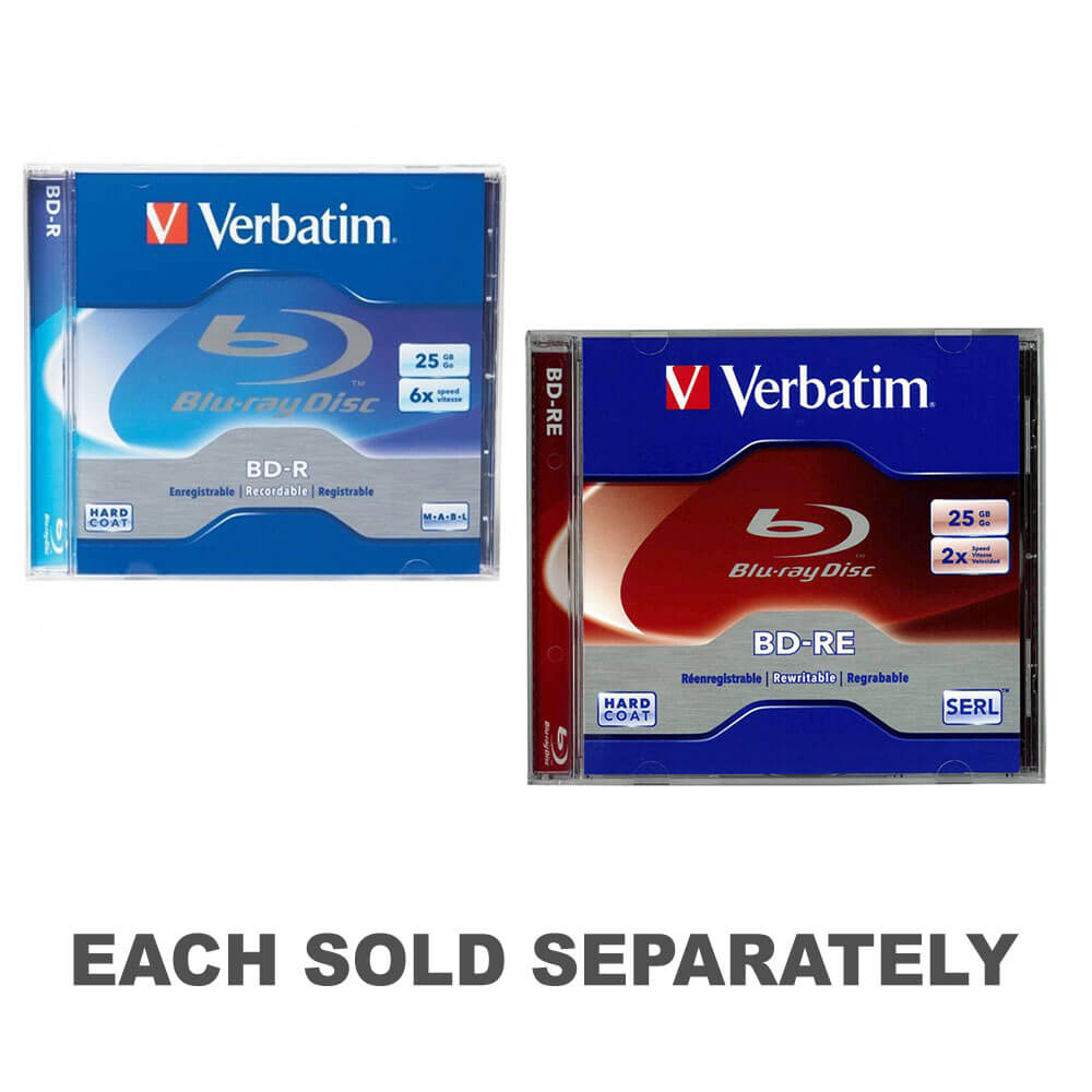 Disque Blu-ray textuel avec boîtier (25 Go)