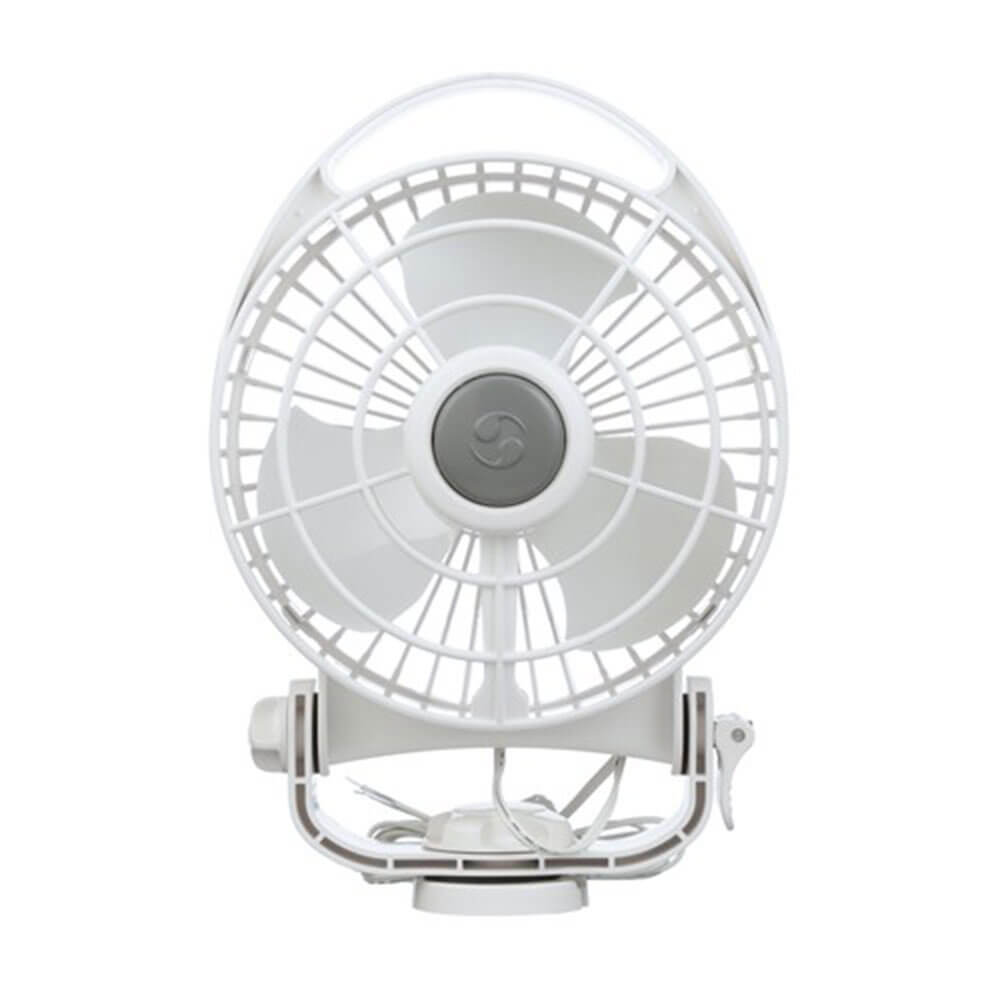 Bora Variable Speed ​​Hard Wired Fan 12VDC blanc 6 "