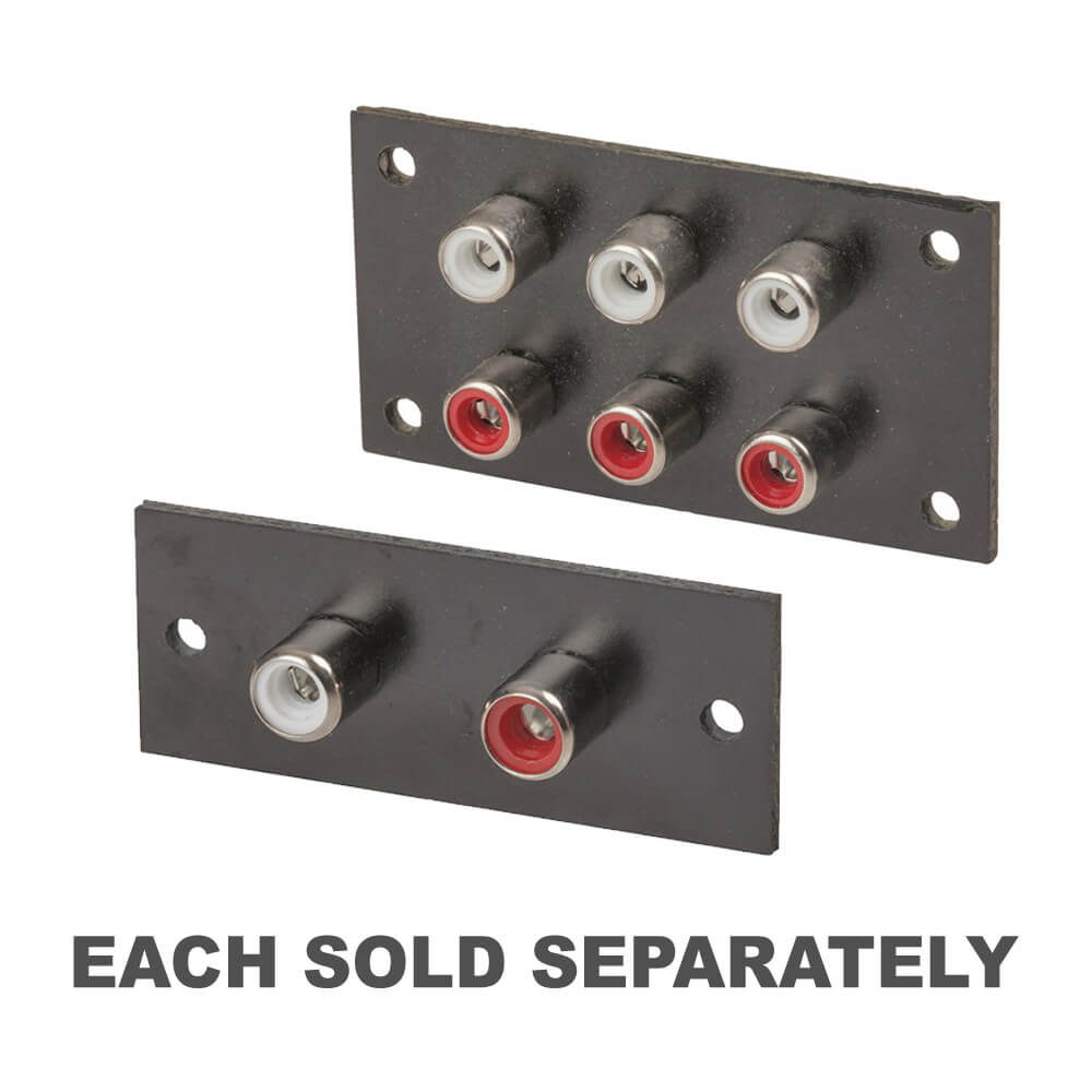 Plaque de prise RCA phénolique