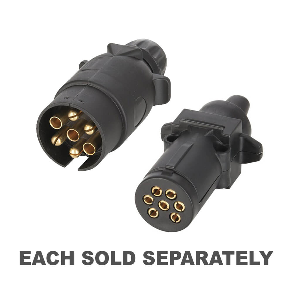 Bouche de remorque ronde (7 broches)