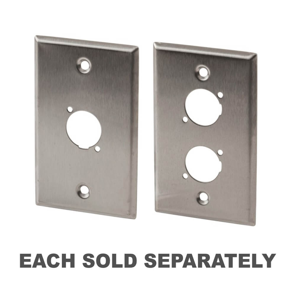 Plaque murale en acier inoxydable