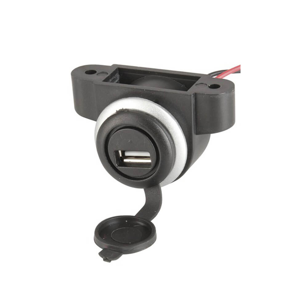 Sous une prise USB de support ou de panneau