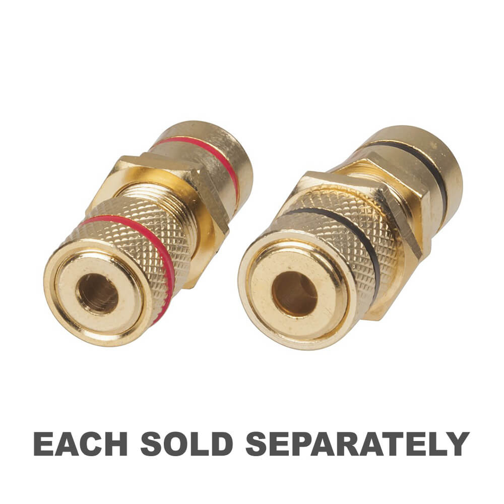 Banana Socket ou Post de reliure (or)