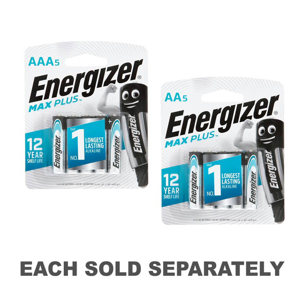 Energizer Max Plus Batteries 1.5 V (5pk)