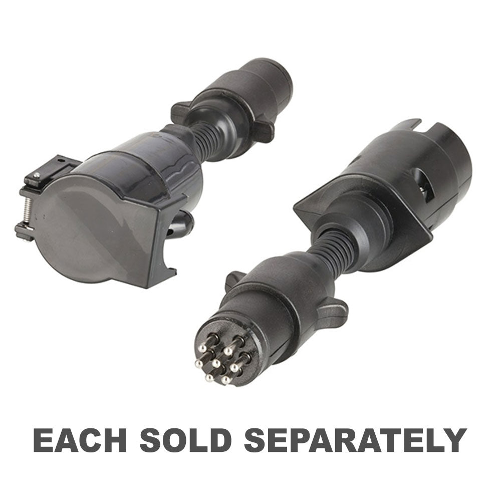 Adaptateur de remorque 7 broches Round à prise ronde