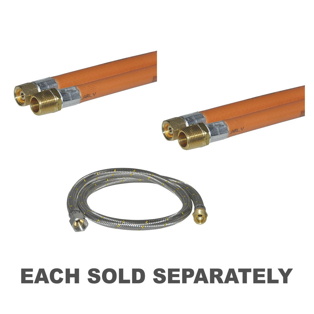 Tuyaux à gaz standard 9,52 mm bsp mâle à 6,35 mm femelle