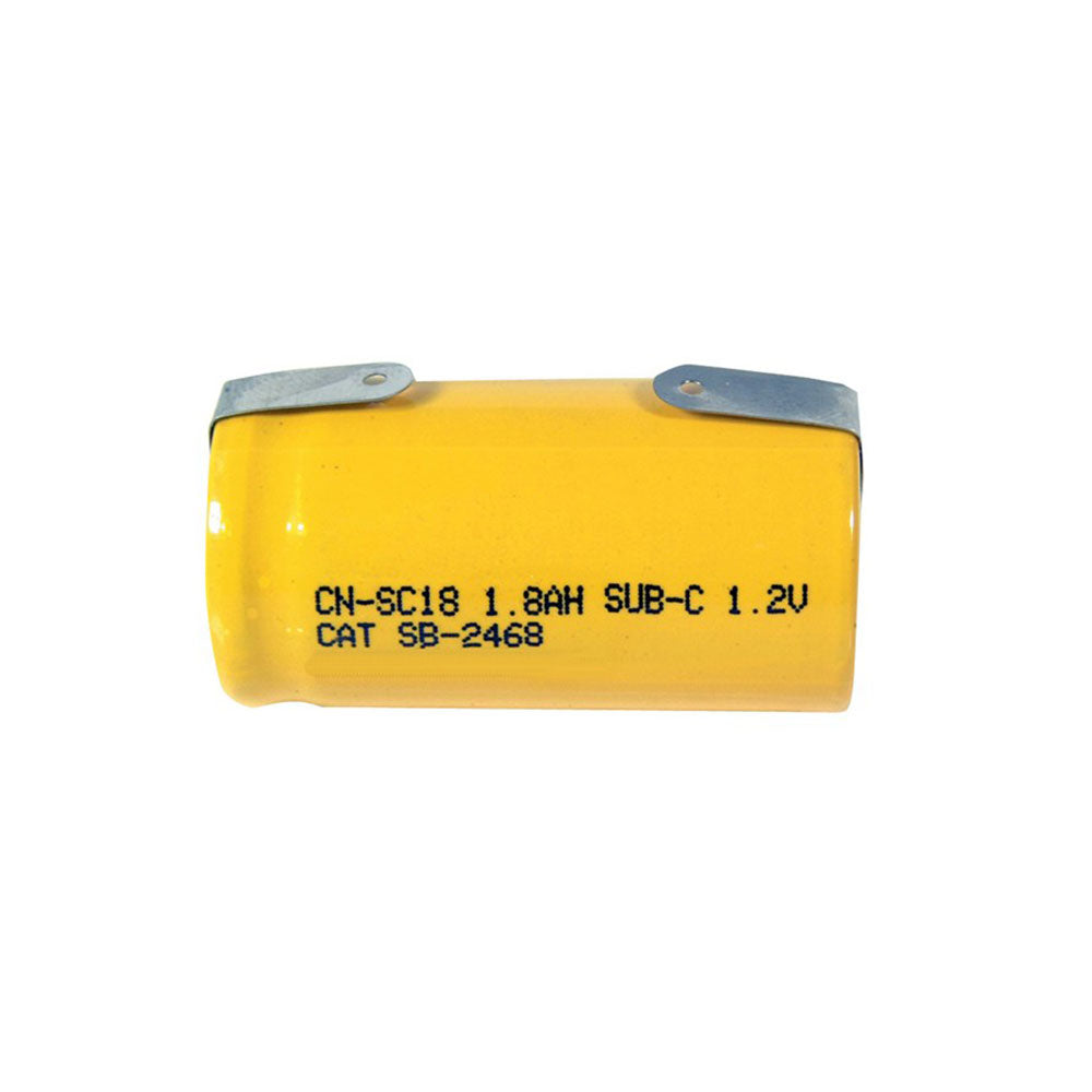 Sub-c batterie Ni-CD rechargeable 1,8h 1.2 V