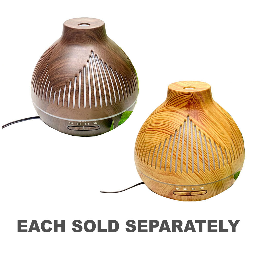 Bois encadré du bois aromatique diffuseur et humidificateur