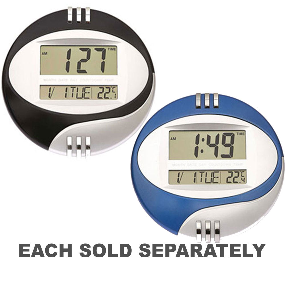 Horloge / table de table numérique ovale multifonctionnelle