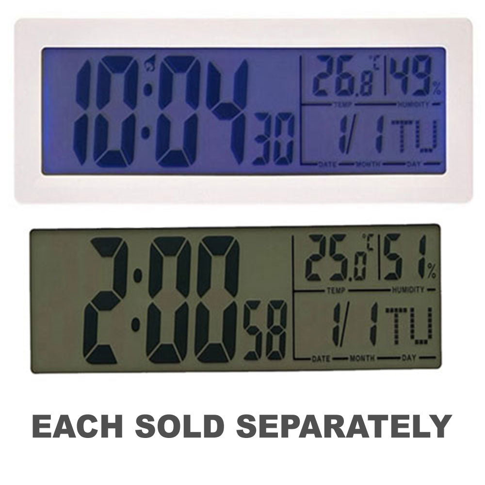 Horloge de table LCD multifonctionnelle