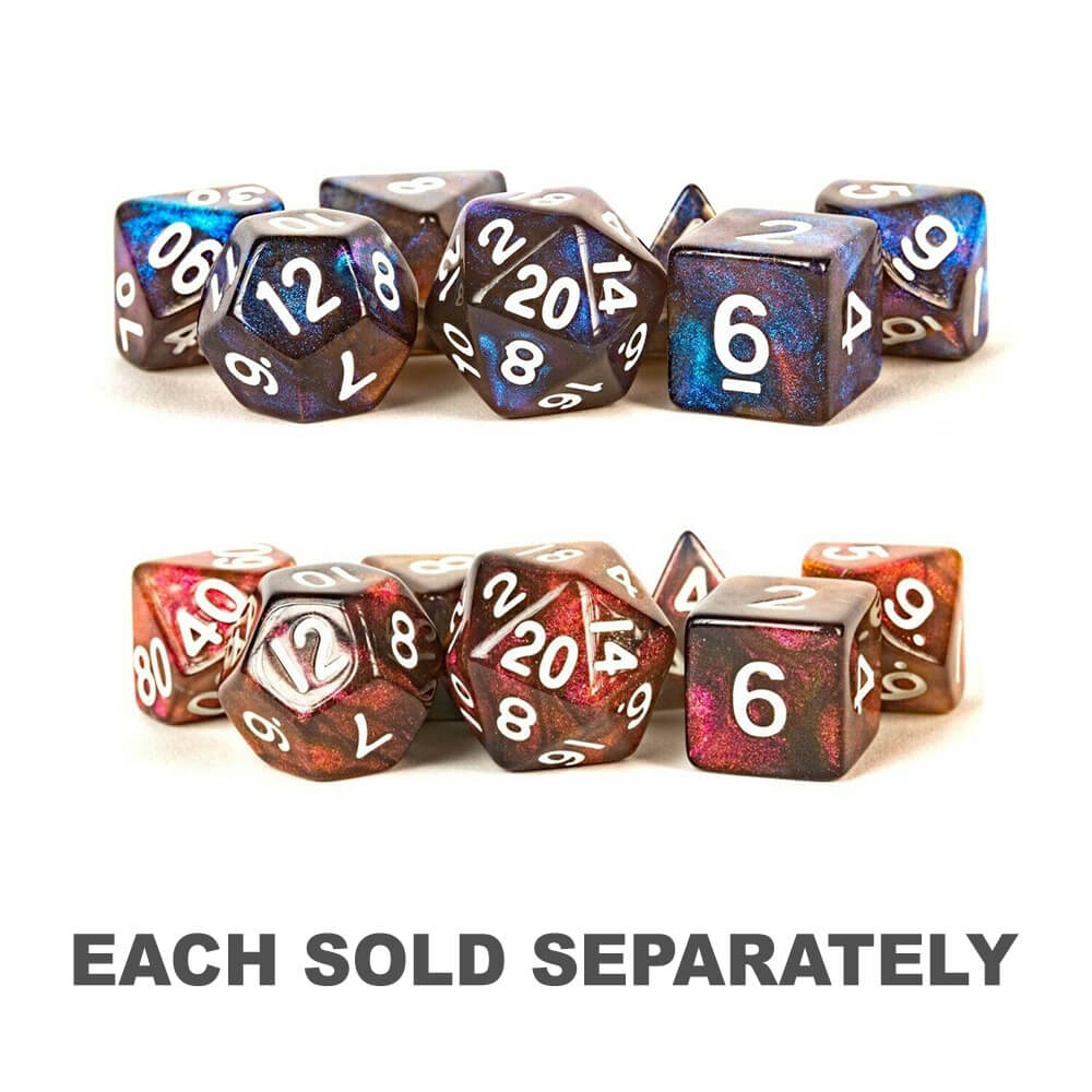 MDG Polyédral Dice Set Stardust 16 mm