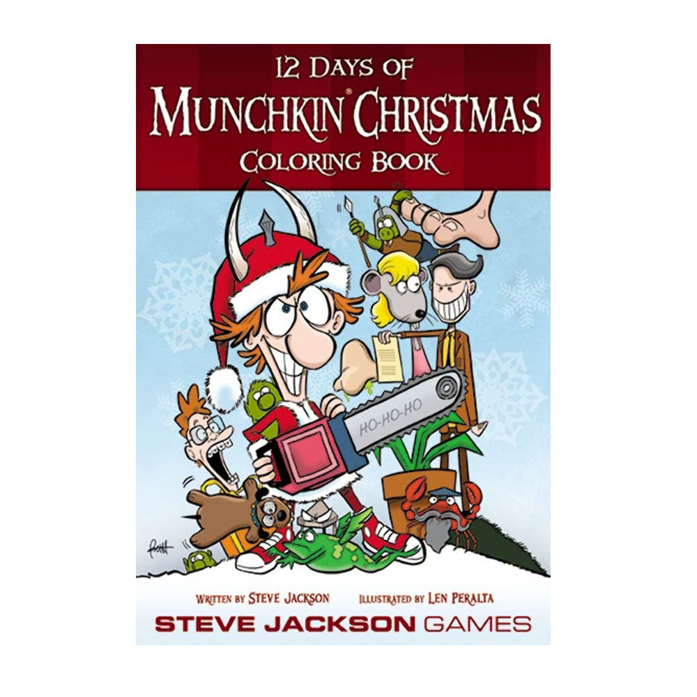 12 jours de coloriage de Noël Munchkin