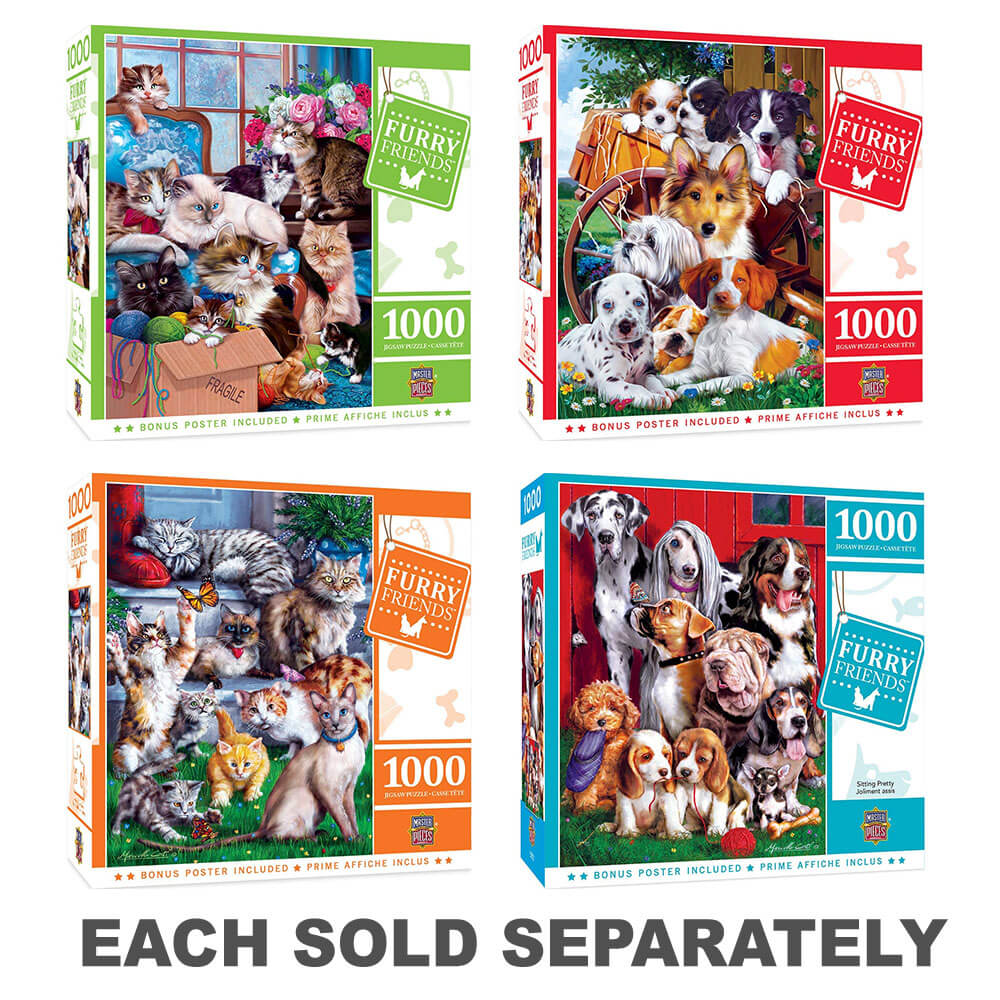 MP Furry Friends Puzzle (1000 PC)