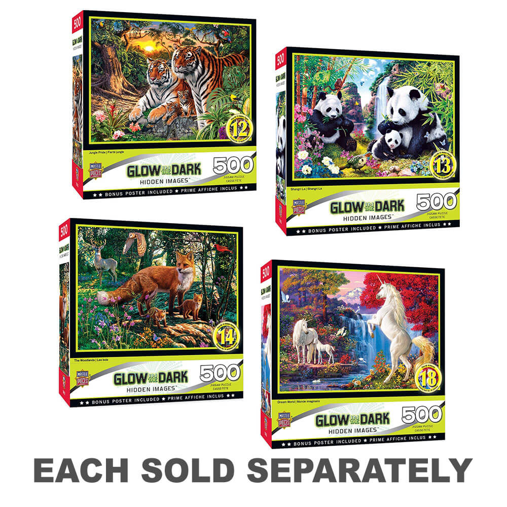 MP Image cachée Puzzle Glow (550pcs)