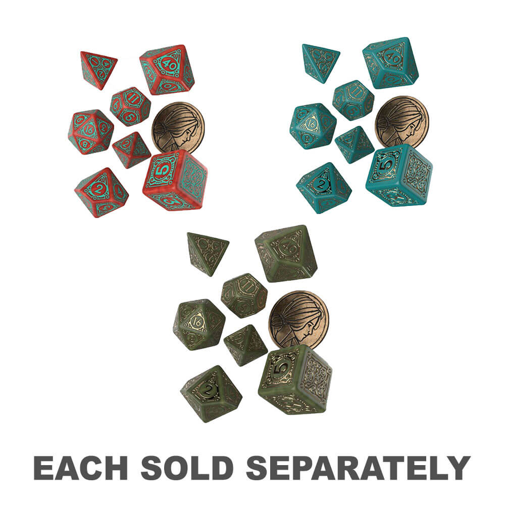 Ensemble de dés de Triss Witcher