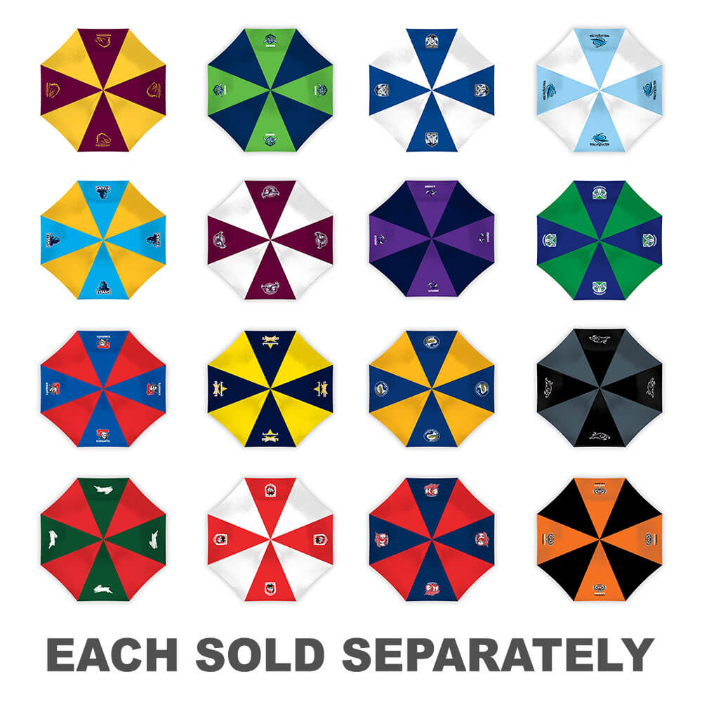 Parapluie compact du logo de l'équipe NRL