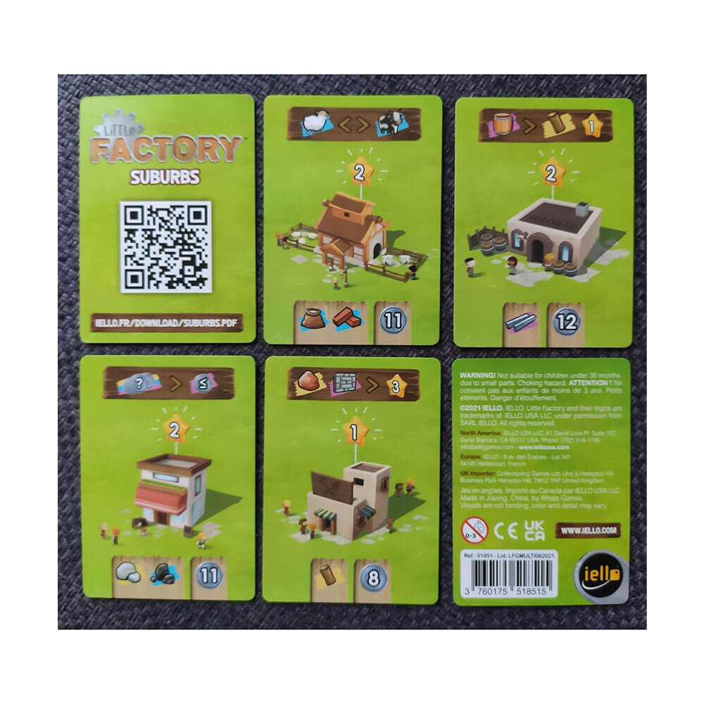 Little Factory Suburbs Mini Extension Cartes d'extension