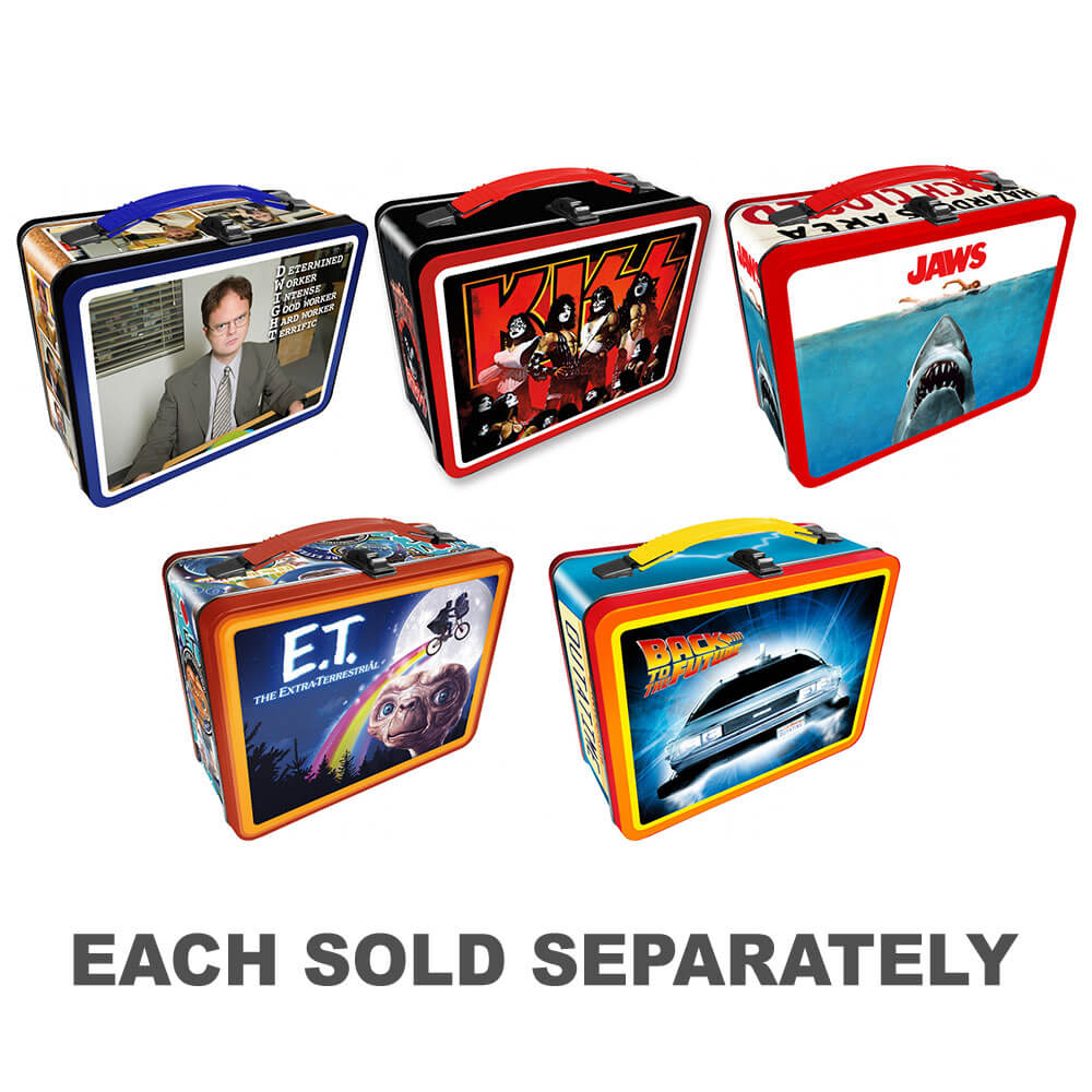 Tin transporter toute la boîte à lunch amusante