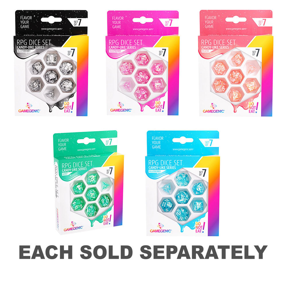 Série de bonbons GameGenic RPG Dice Set 7pcs