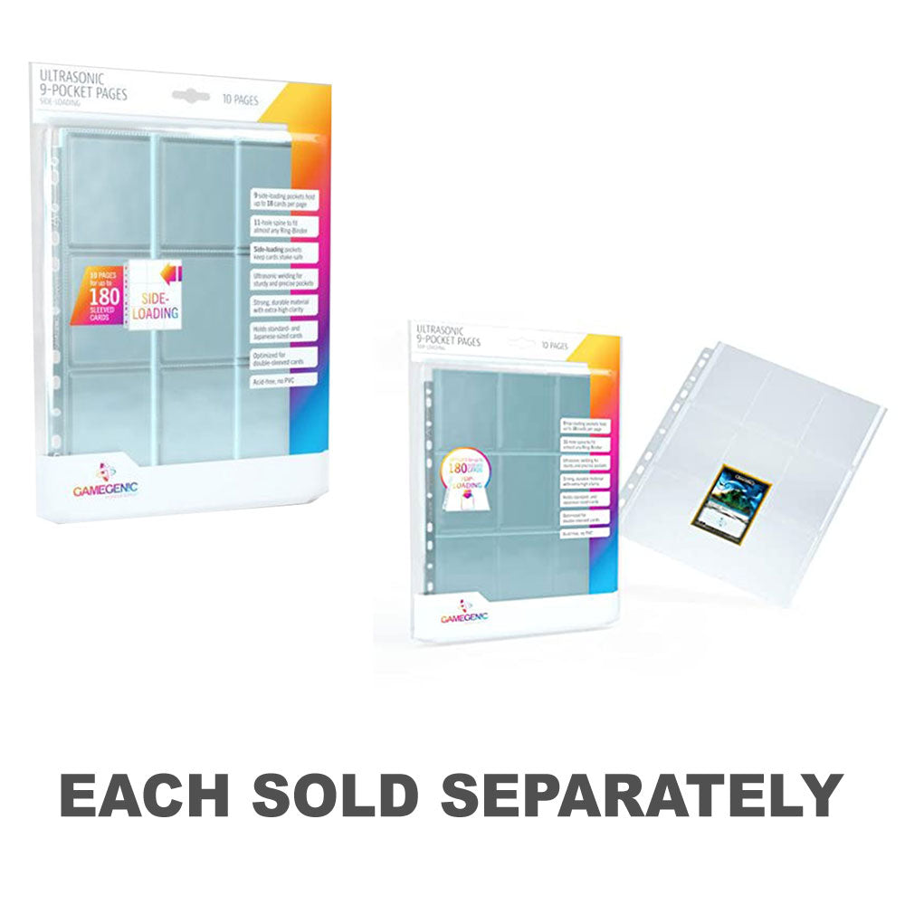 GameGenic Ultrasonic 9-poche 10pcs