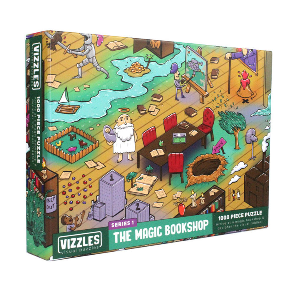 Vizzles: The Magic Bookshop Puzzle 1000pcs