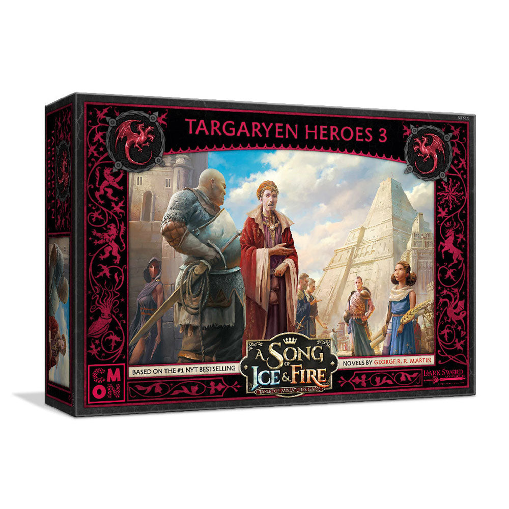 A Song of Ice and Fire Targaryen Heroes 3 Game miniature