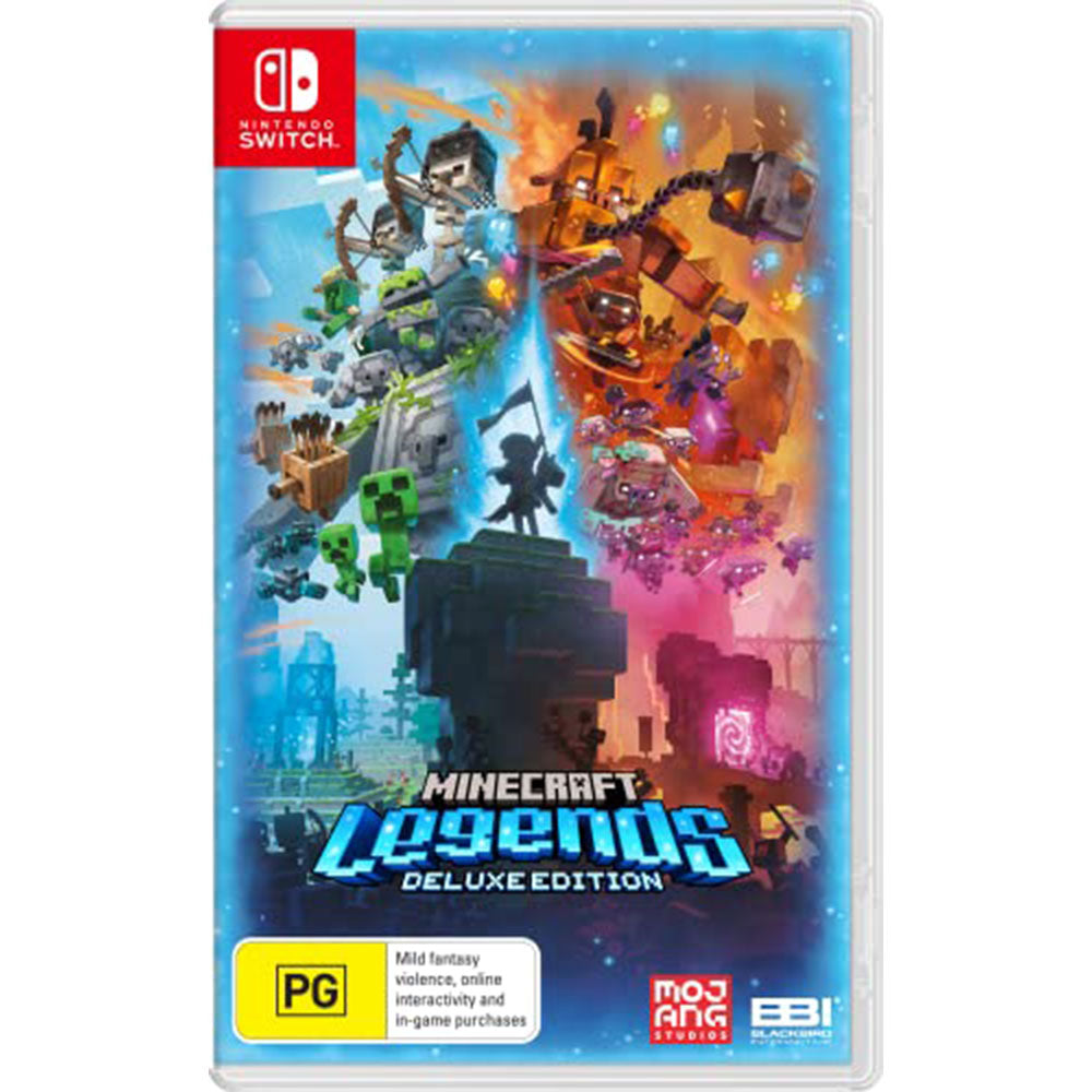 Swi Minecraft Legends Deluxe Edition Game