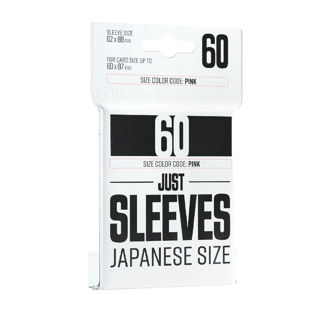 GameGenic Just Sleeves Japanese Taille (noir)