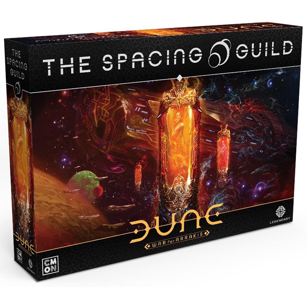 Dune: Guerre pour Arrakis le jeu de société de la Guilde d'espacement