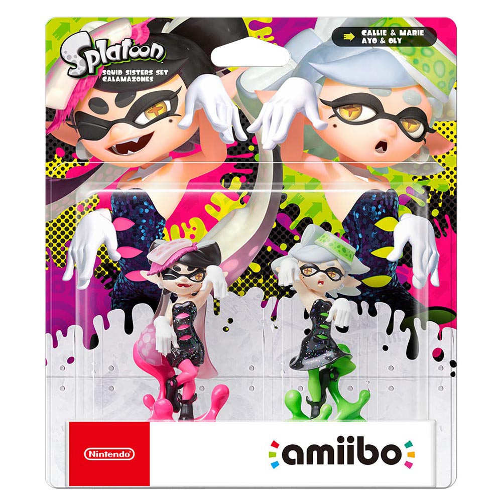 Swi Amiibo Splatoon Collection: Squid Sisters Callie & Marie