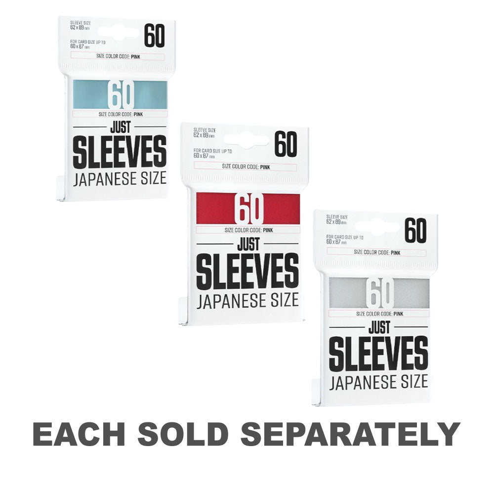 GameGenic Just Just Sleeves (taille japonaise)