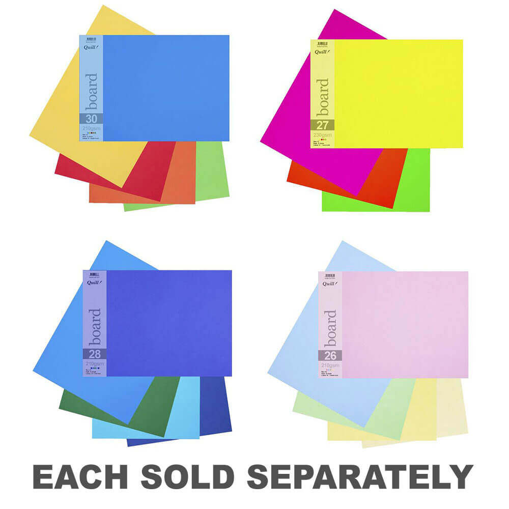 Quill Board A3 assorti 15pk