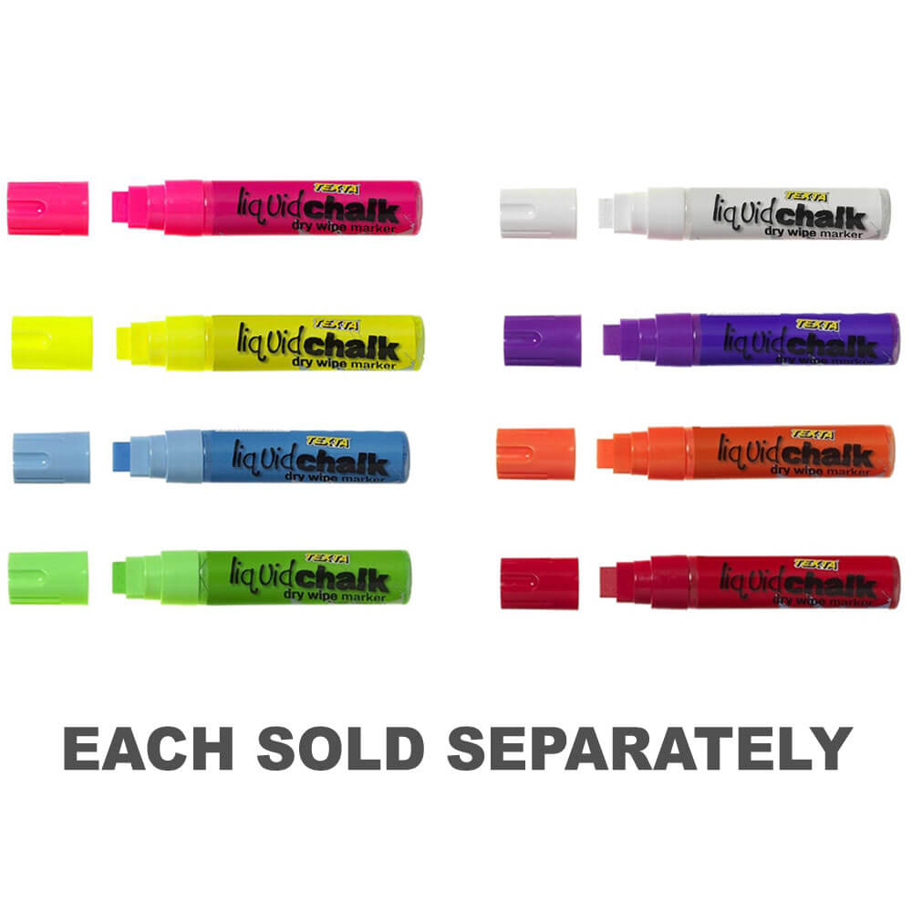 Texta Liquid Chalk Marker Dry Wipe Jumbo