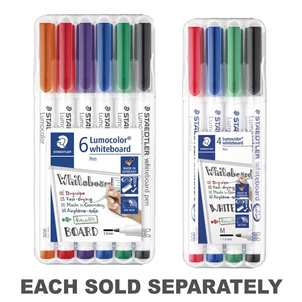 Marker de tableau blanc staedtler 1 mm assorti
