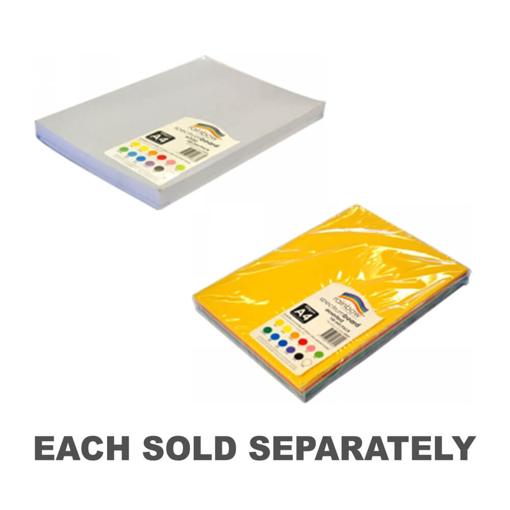 Rainbow Spectrum Cardboard A4 200GSM (100pk)