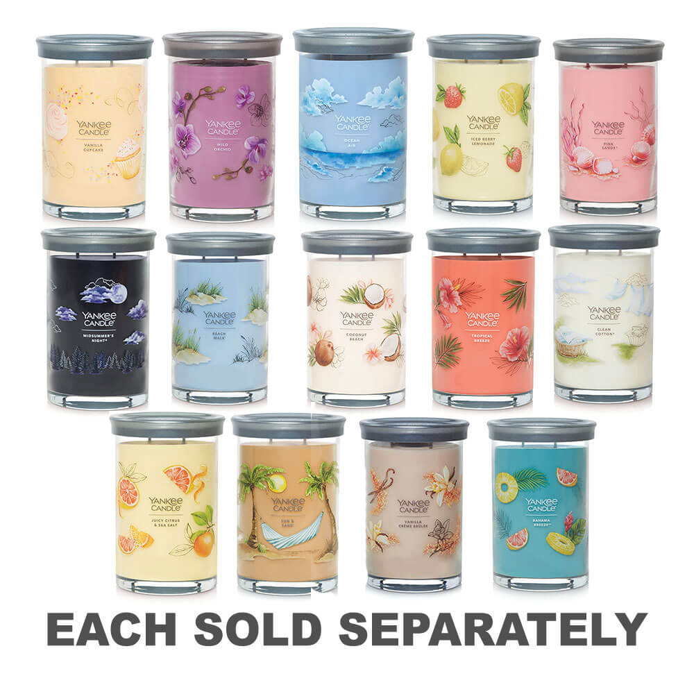 Signature de bougie yankee gros gobelet