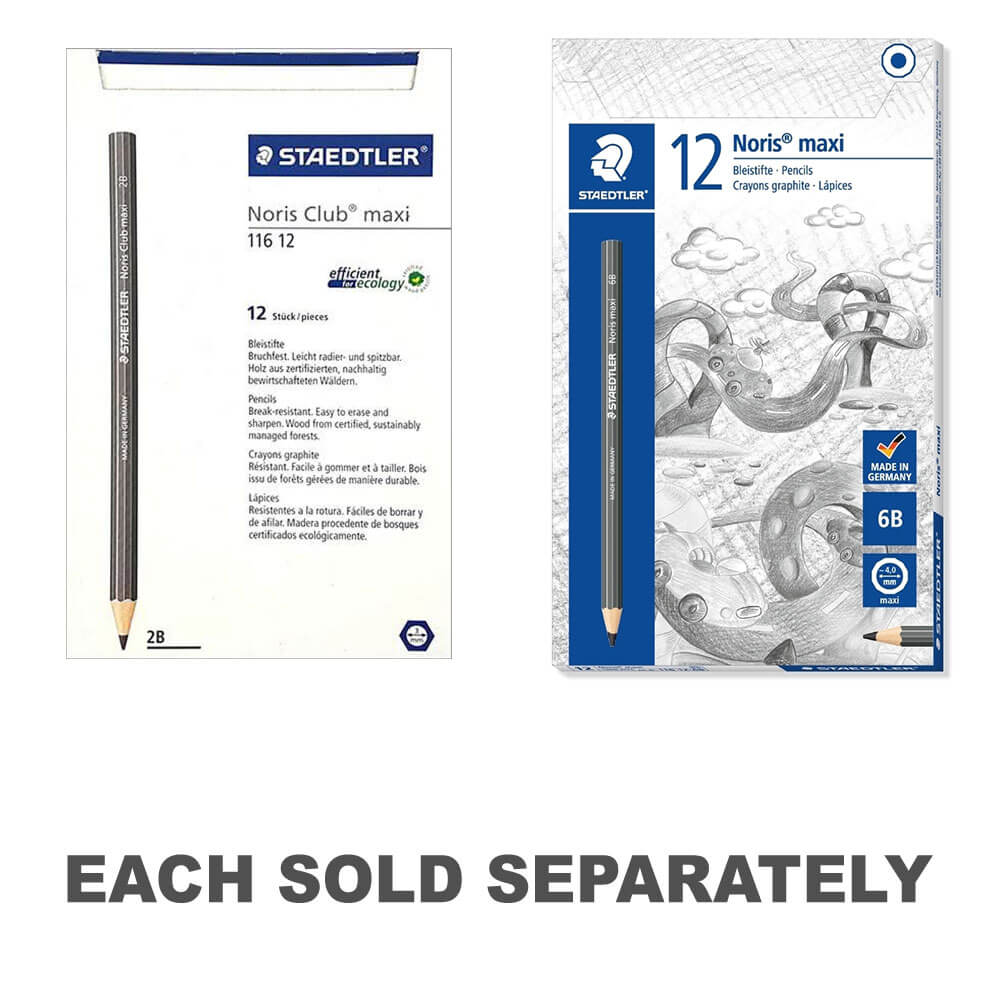 Staedtler maxi graphite plomb crayon 12pk 116