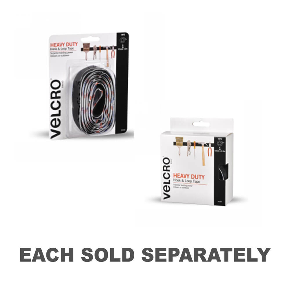 Crochet et aspect Velcro Heavy-Upy (noir)