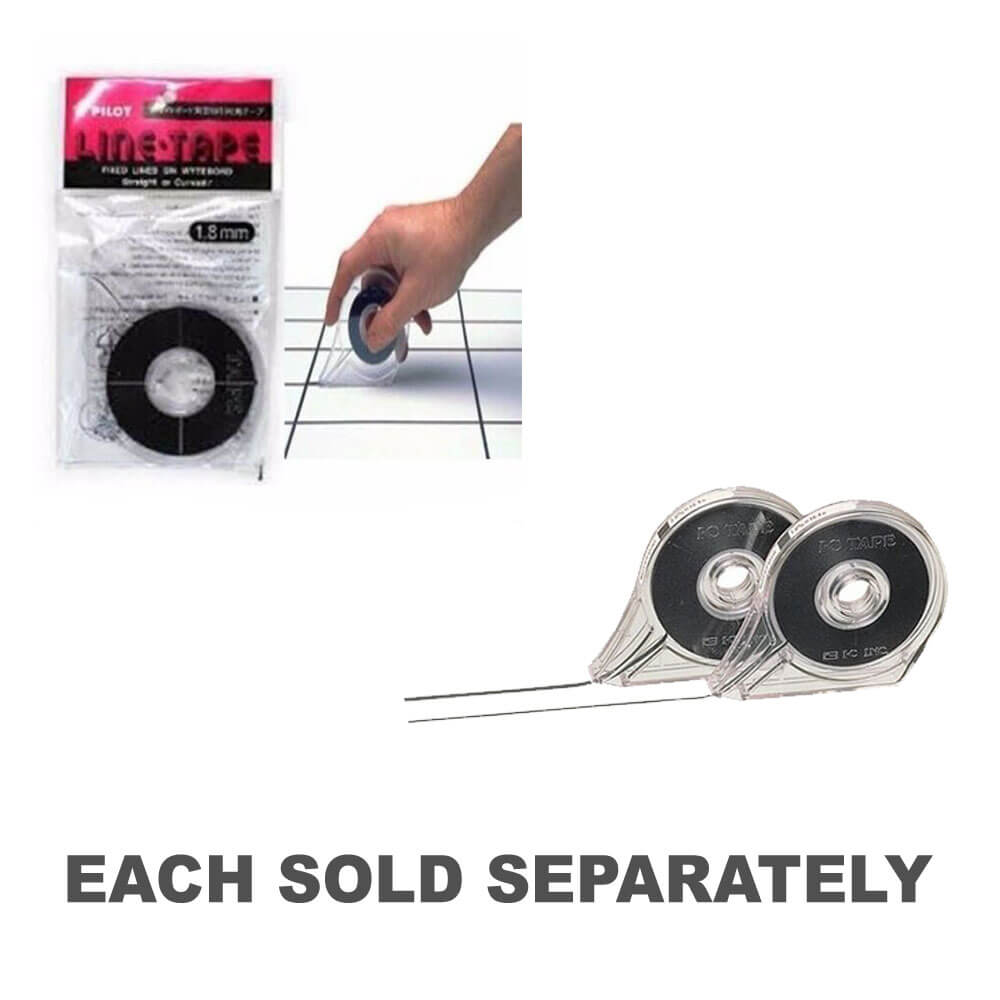 Ruban de ligne de tableau blanc pilote